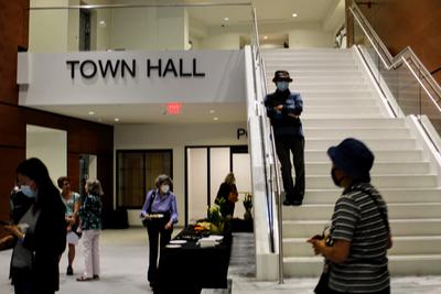 New Municipal Center Lobby